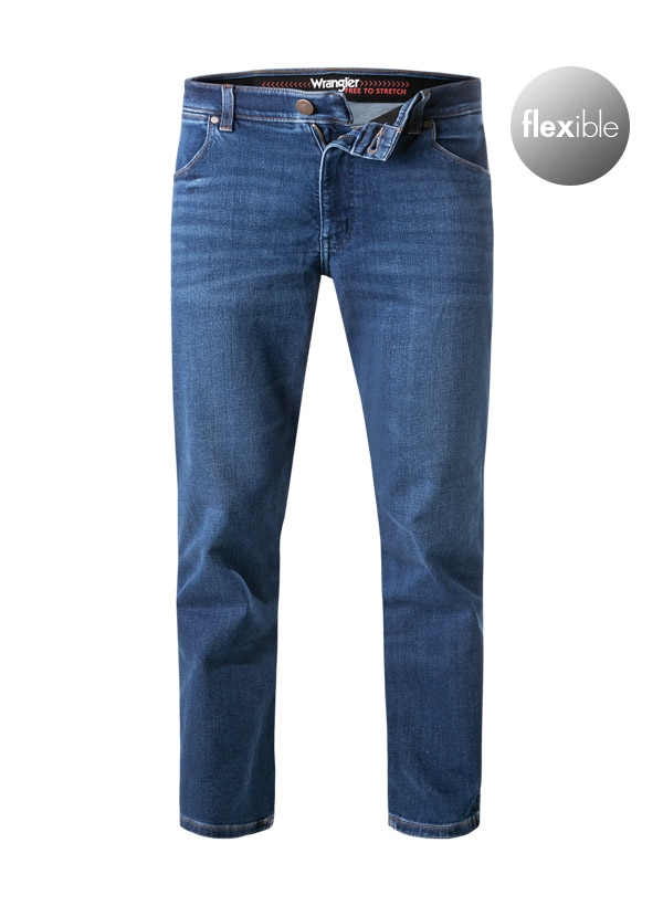 Jeans Greensboro Regular Straight Baumwolle T400® dunkelblau