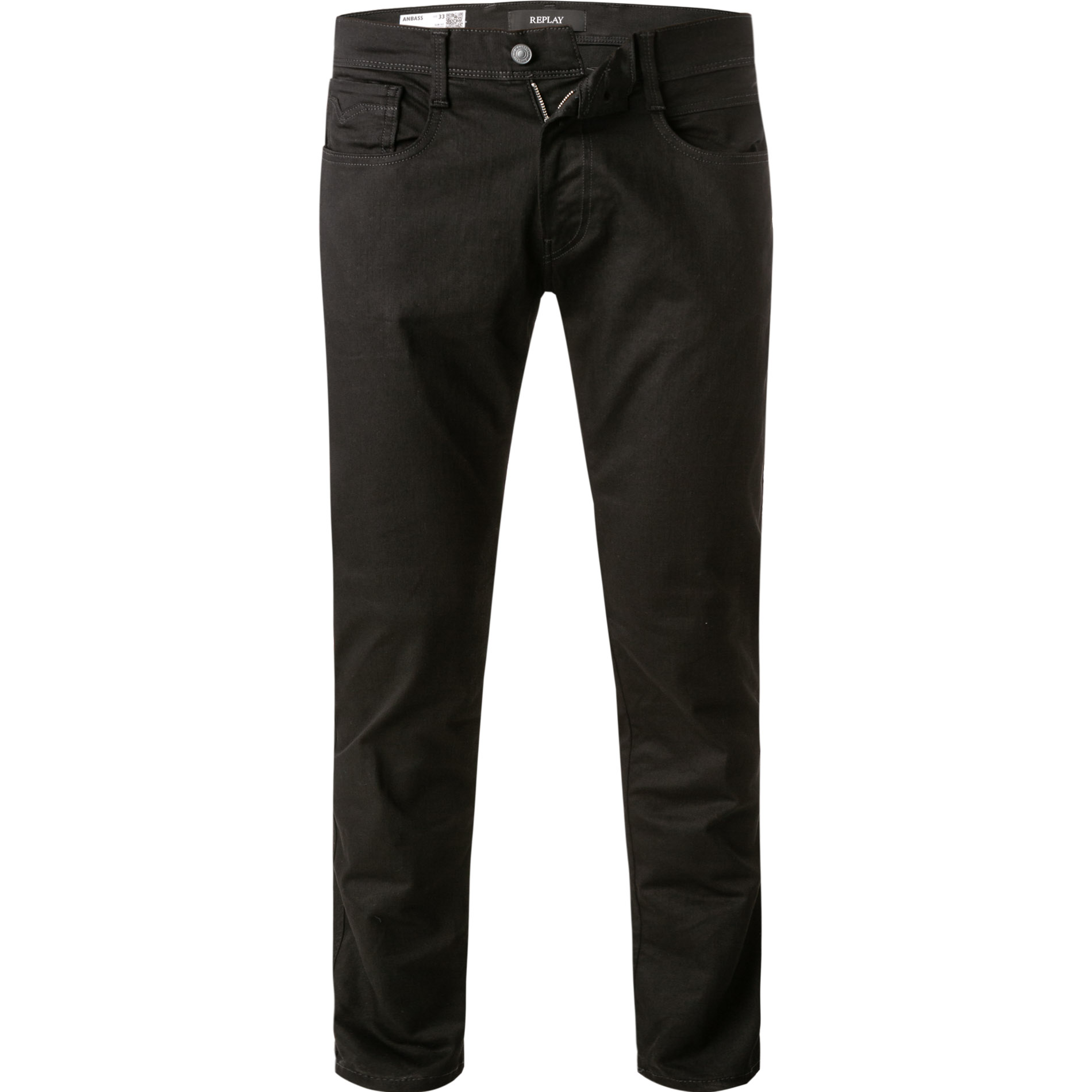 Replay Herren Jeans schwarz Slim Fit