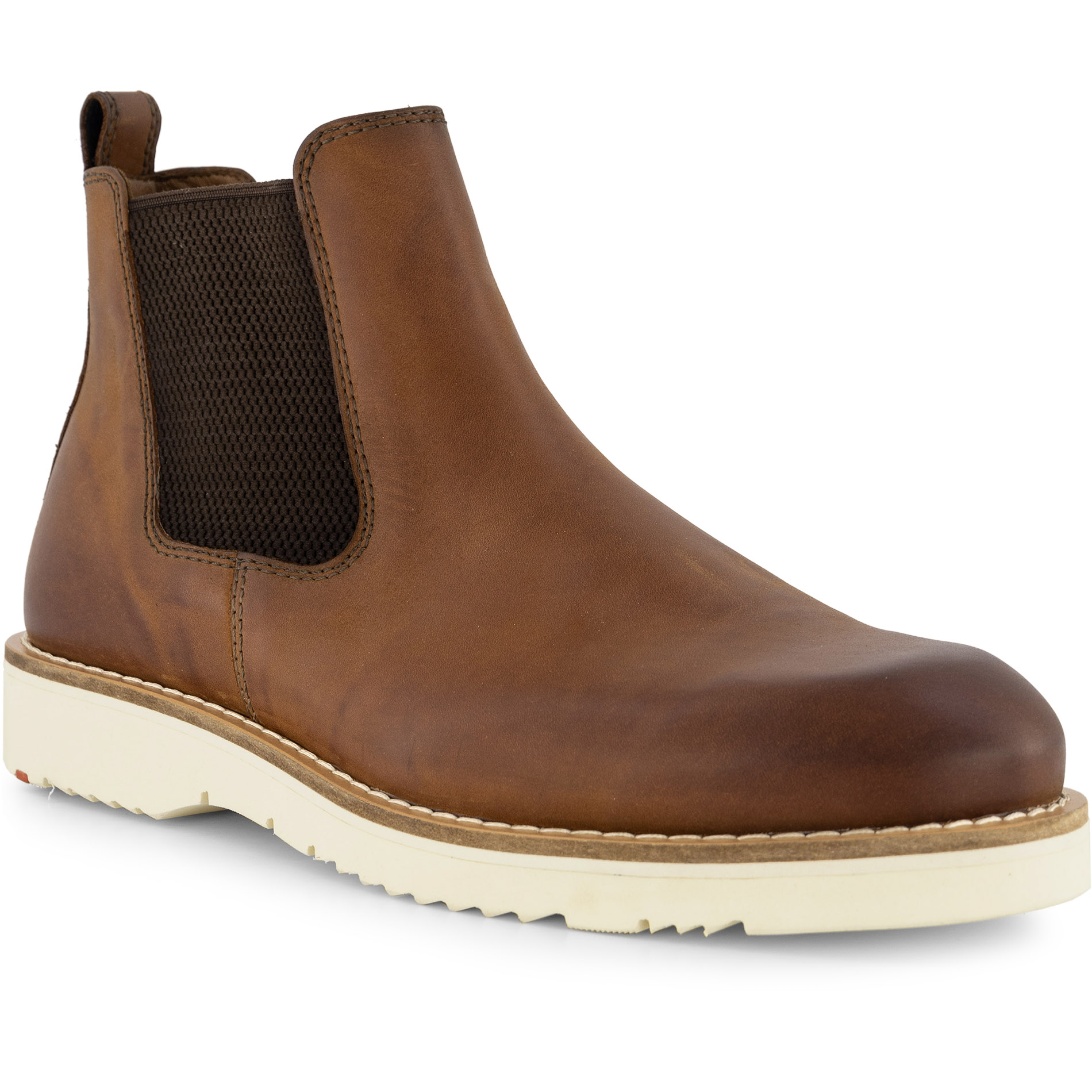 LLOYD Herren Chelsea Boots braun Leder