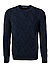 Pullover, Schurwolle-Kaschmir, dunkelbau - dunkelblau