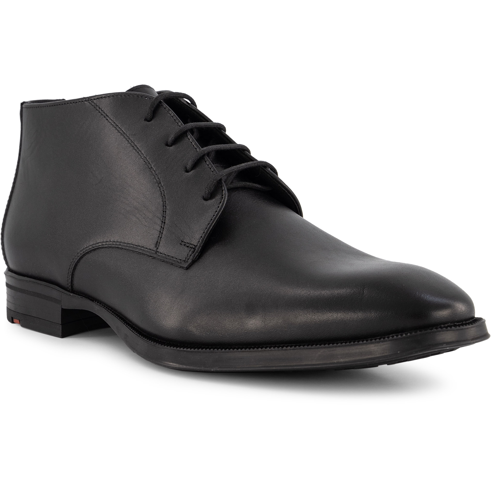 LLOYD Herren Desert Boots schwarz Glattleder