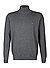 Rollkragenpullover, Baumwolle, grau - grau