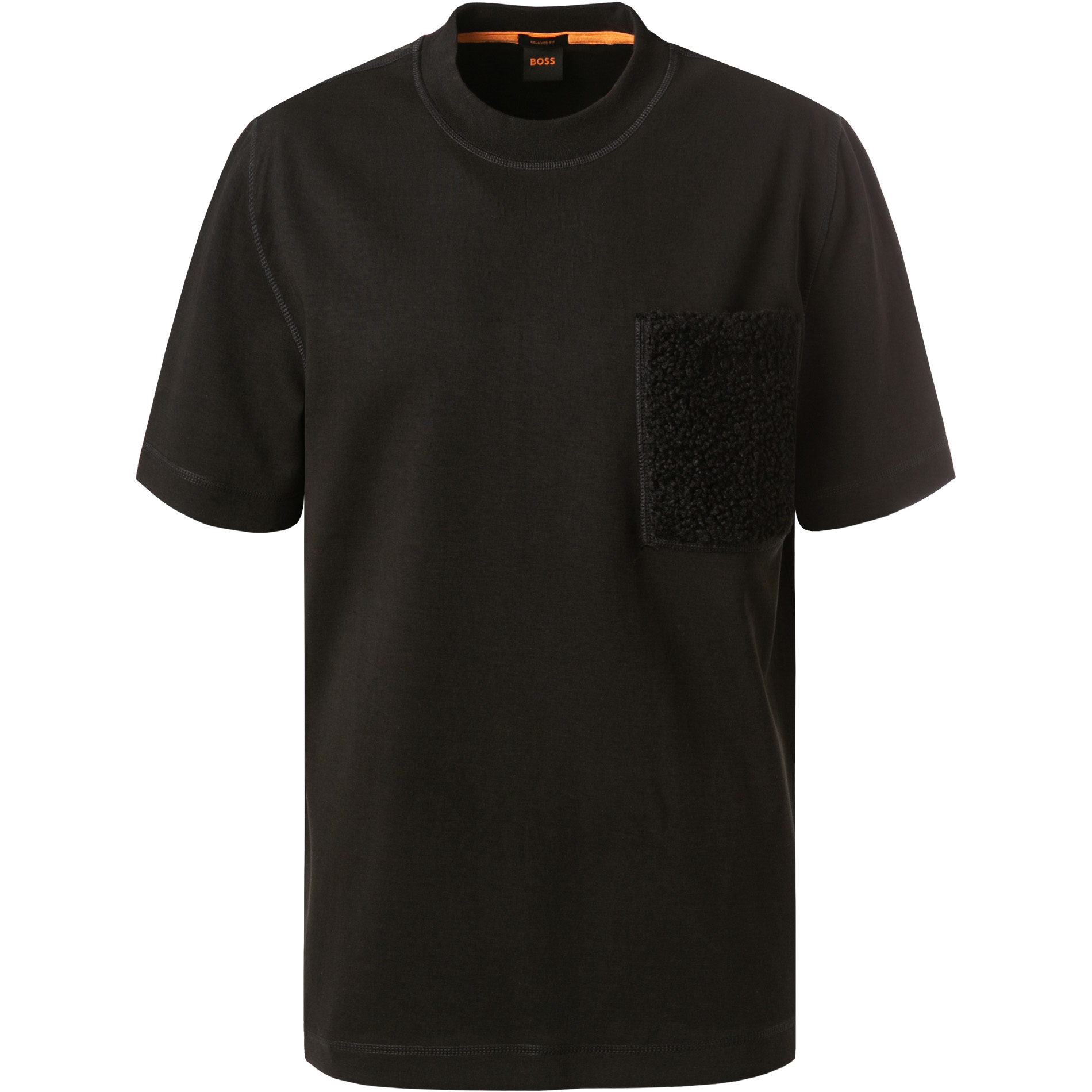 BOSS Orange Herren T-Shirt schwarz