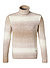 Rollkragenpullover, Wolle-Alpakawolle, beige - beige