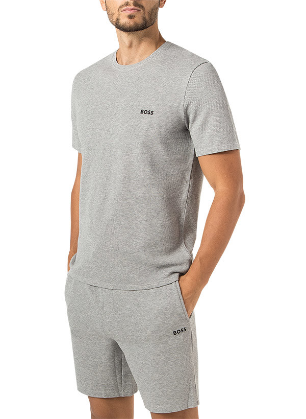 BOSS Black T-Shirt Waffle 50480834/034