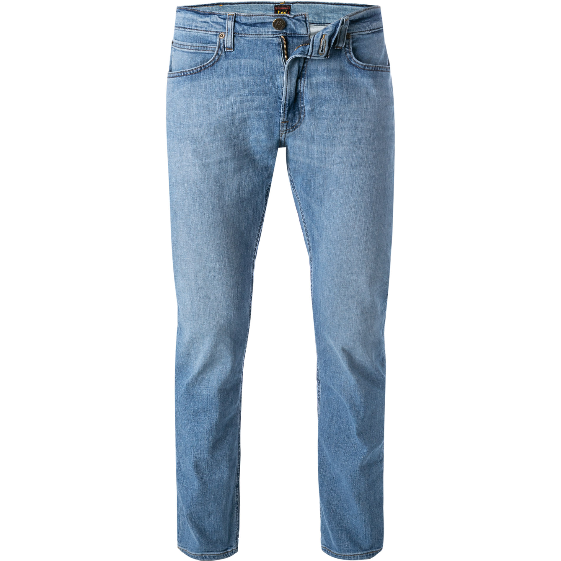 Lee Herren Jeans blau Baumwoll-Stretch