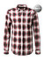 Hemd, Jersey, rot kariert - rot