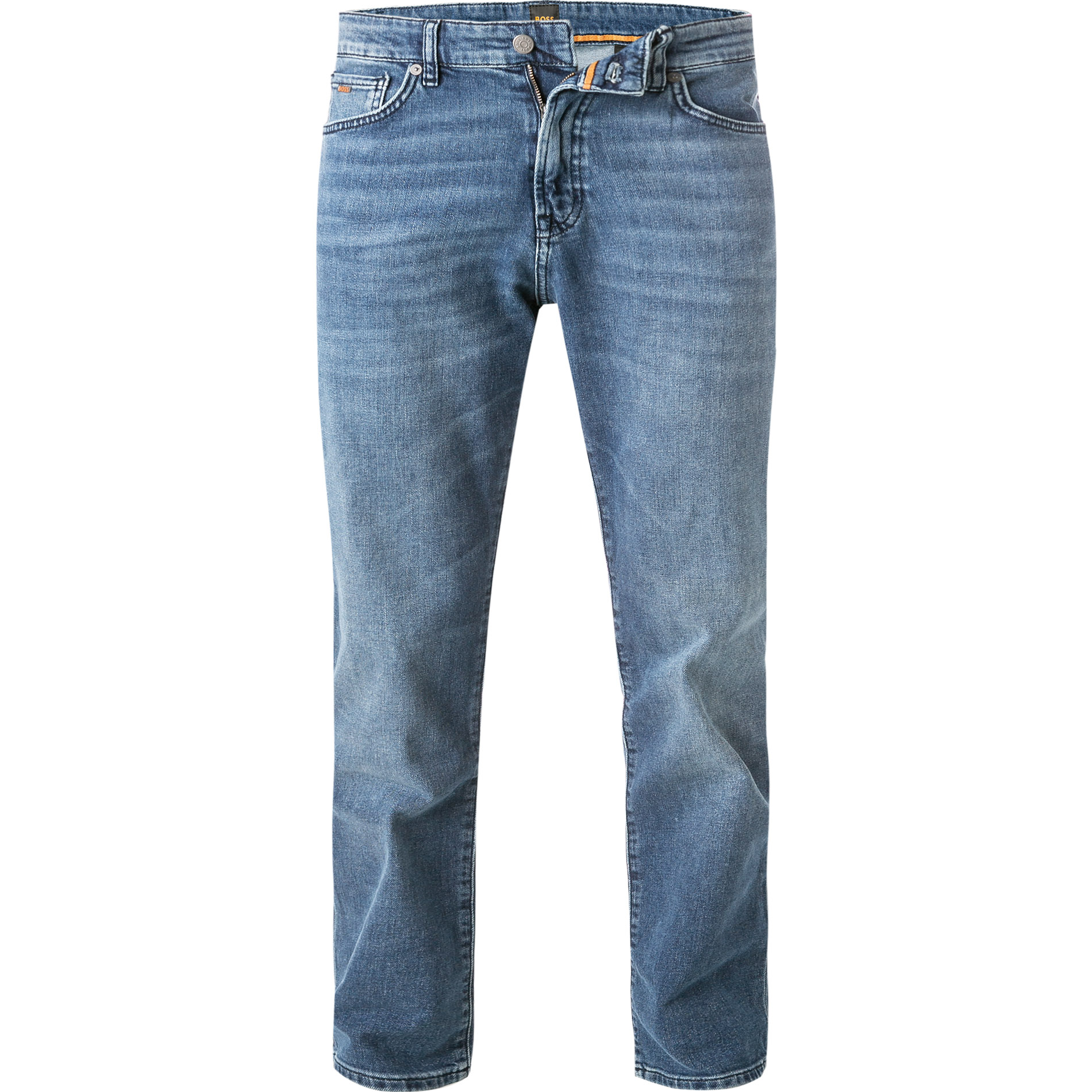 BOSS Orange Herren Jeans blau
