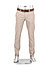 Chino Lou, Regular Fit, Baumwolle, beige meliert - beige