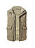 Daunenweste, Mikrofaser wasserabweisend, beige - beige