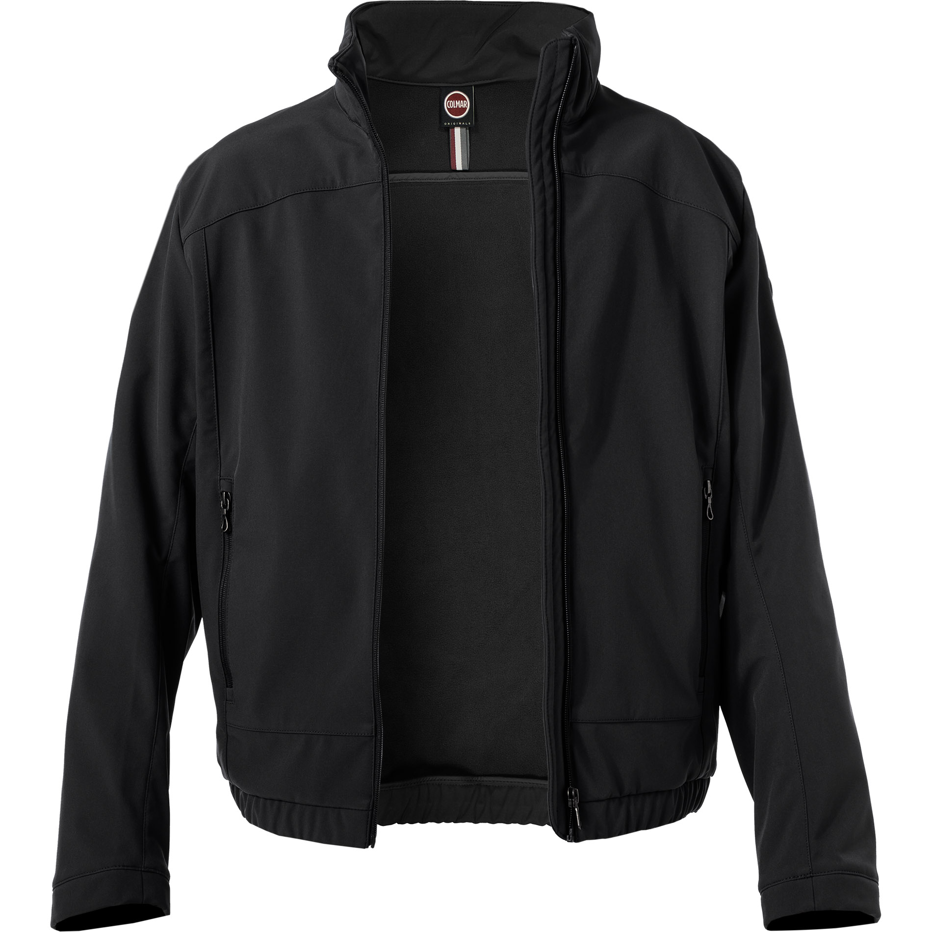 COLMAR Herren Jacke schwarz Mikrofaser unifarben