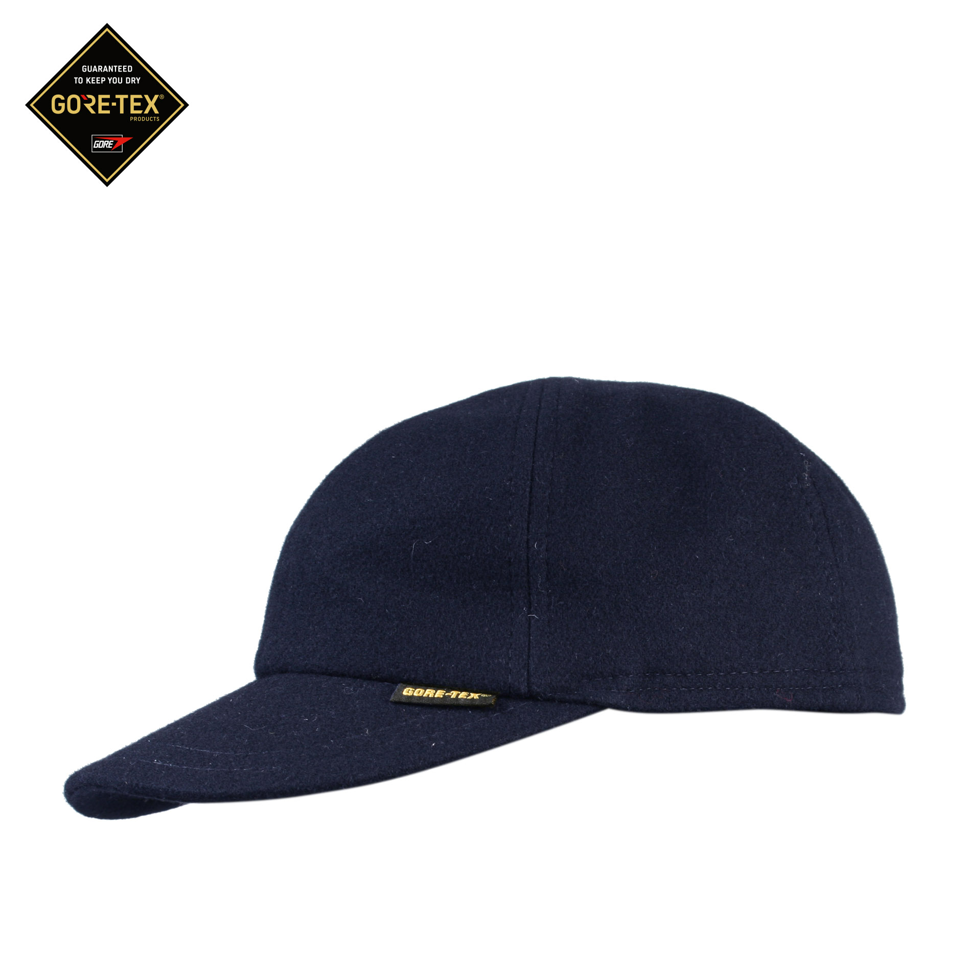 Herrenausstatter Herren Cap blau Mikrofaser