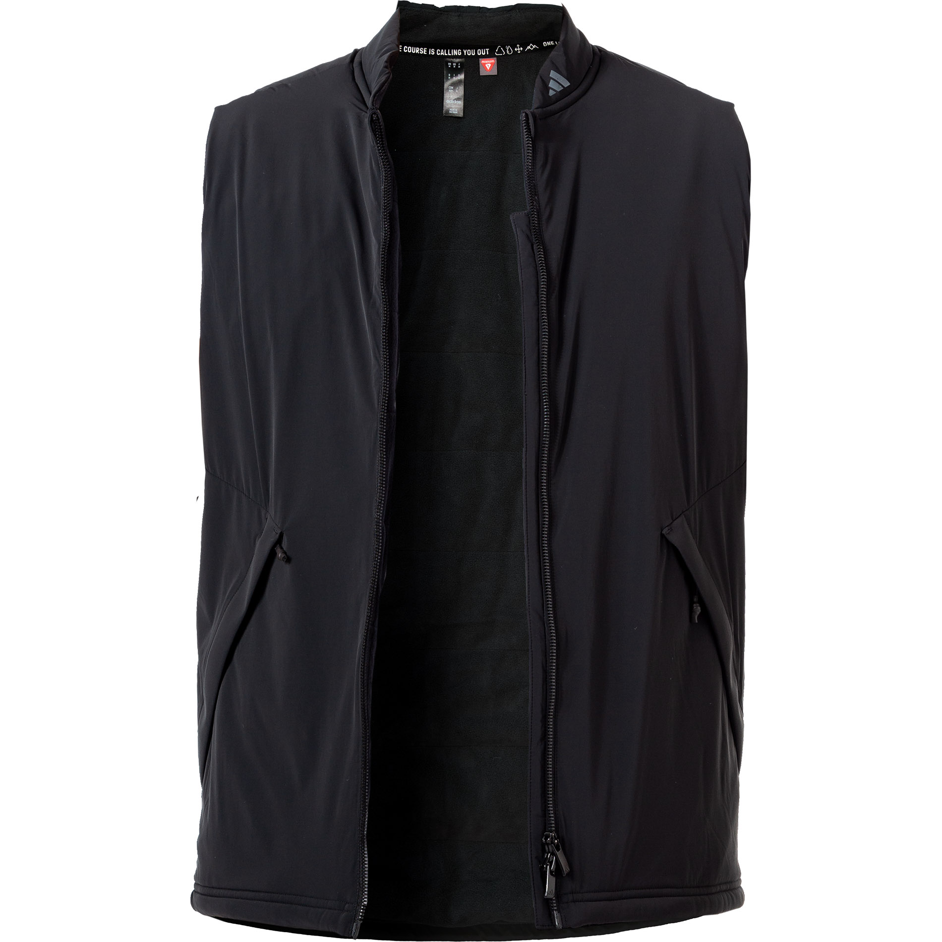 adidas ORIGINALS Herren Weste schwarz Mikrofaser