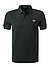 Polo-Shirt, Baumwoll-Piqué, dunkelgrün - dunkelgrün