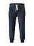 Fleecepants, Baumwolle, navy - navy