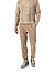 Bundfaltenhose, Cord, beige - sand