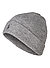 Mütze, Reines Kaschmir, hellgrau meliert - grau