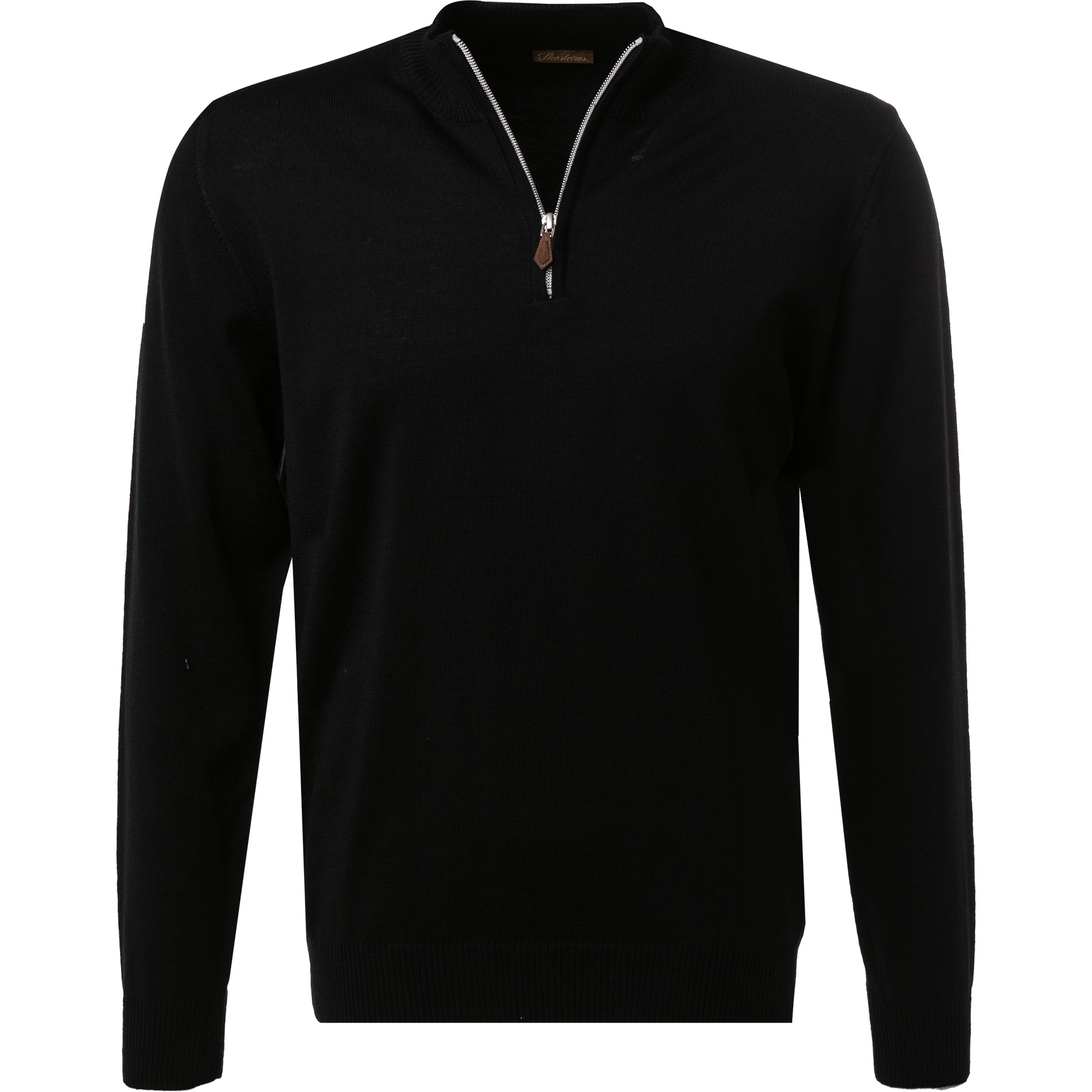 Stenströms Herren Pullover blau unifarben