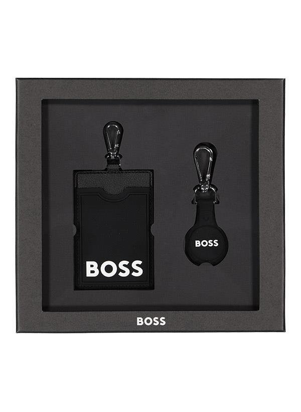 BOSS Black Cardholder und AirTag Set 50505636/001