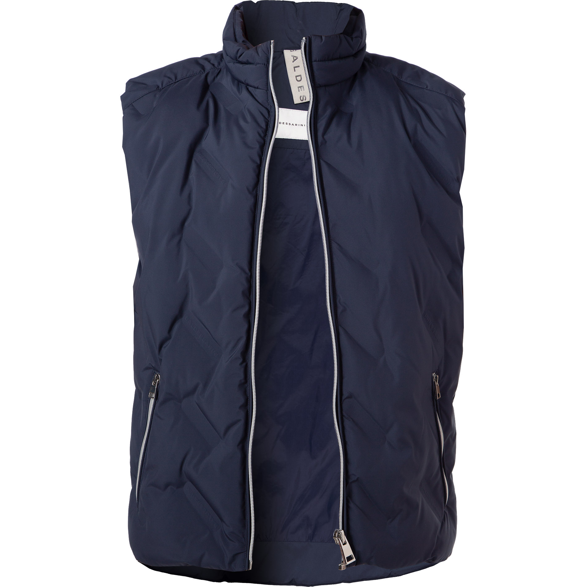 BALDESSARINI Herren Steppweste blau unifarben
