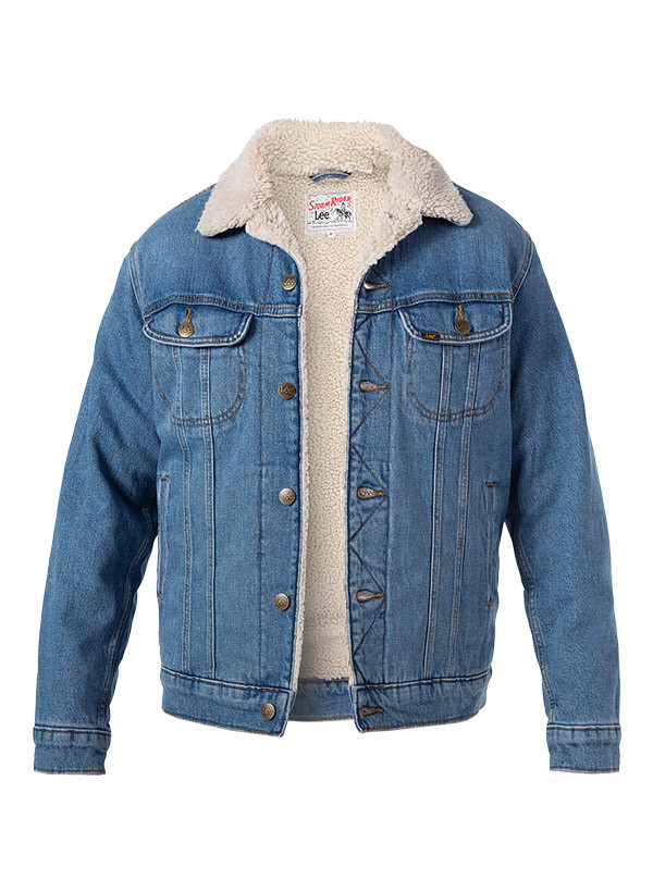 Lee Jacke Sherpa true blue 112341639