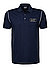 Polo-Shirt, Baumwoll-Piqué, navy - navy