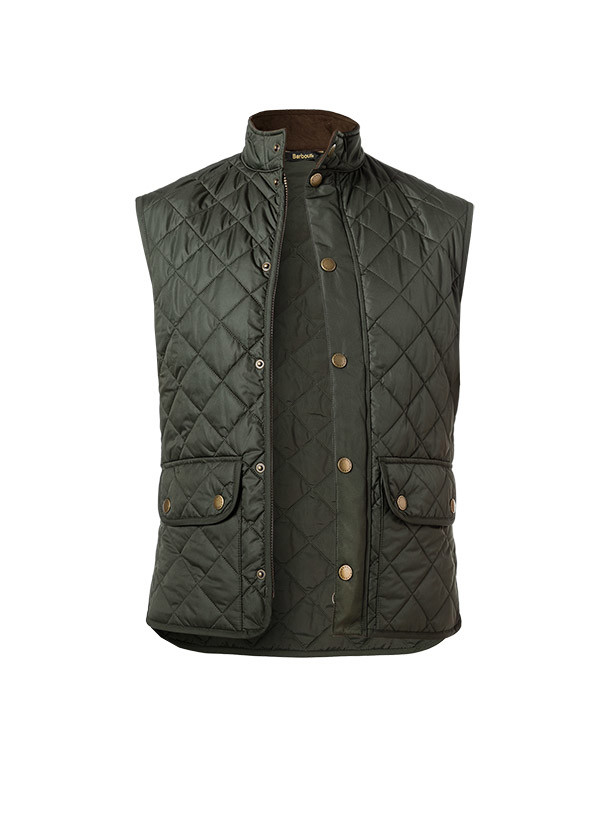 Barbour Weste Lowerdale sage MGI0042GN71