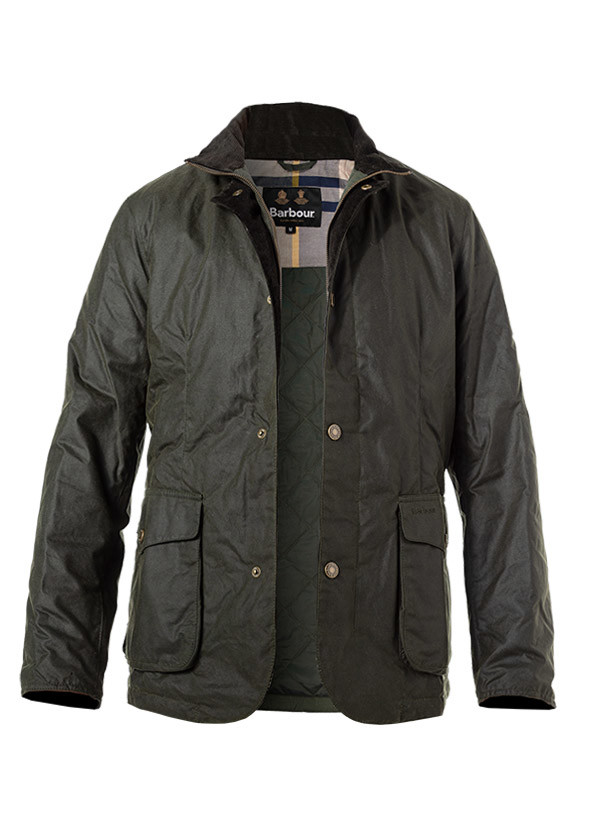 Barbour Jacke Compton Wax olive MWX2204OL52
