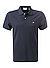 Polo-Shirt, Regular Fit, Baumwoll-Piqué, dunkelblau - dunkelblau
