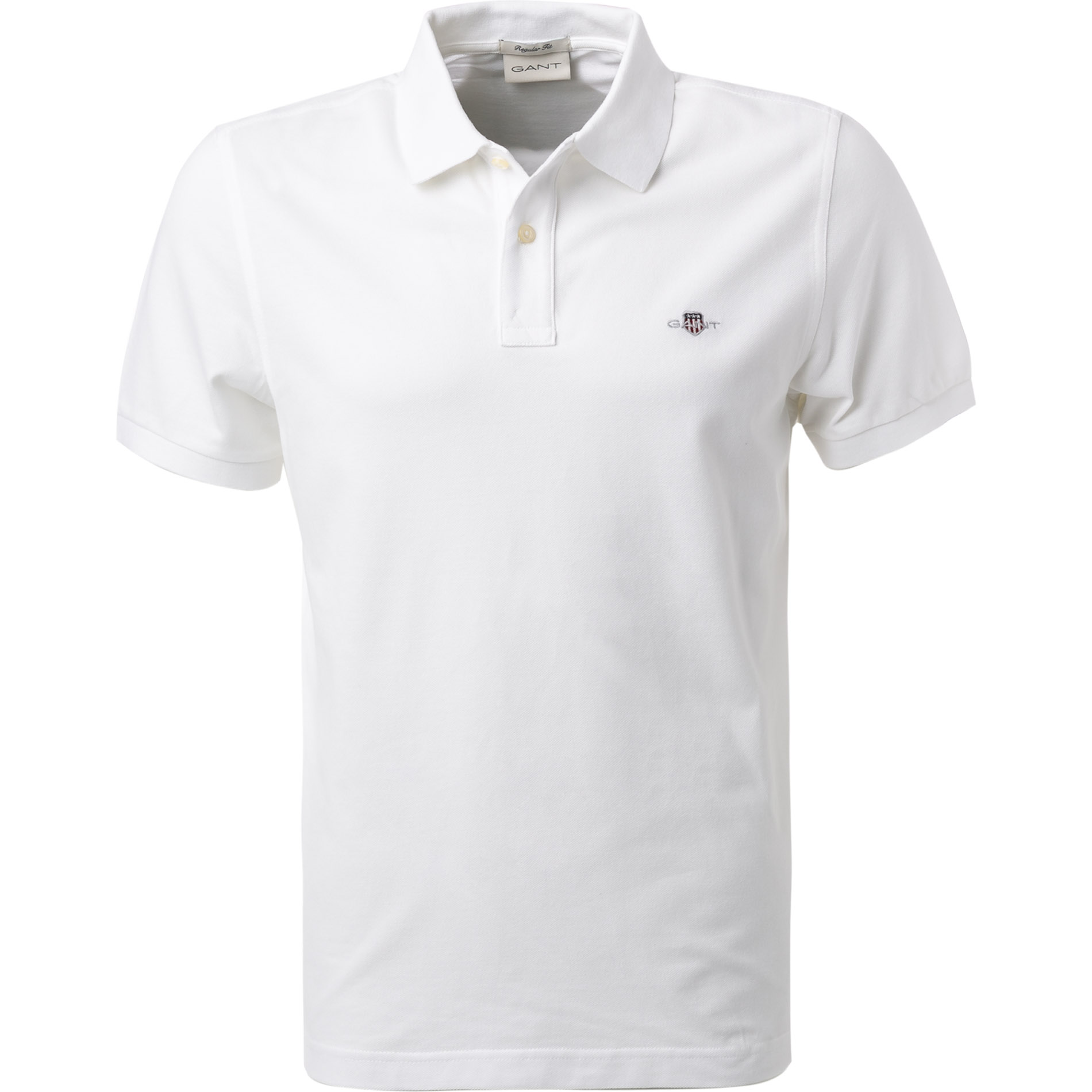 Gant Herren Polo-Shirt weiß