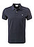 Polo-Shirt, Slim Fit, Baumwoll-Piqué, dunkelblau - dunkelblau