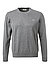 Pullover, Baumwolle, grau - grau