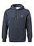 Hoodie, Baumwolle, blau - blau