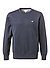Sweatshirt, Baumwolle, dunkelblau - dunkelblau