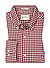 Hemd, Regular Fit, Baumwolle, bordeaux-weiß kariert - rot-weiß