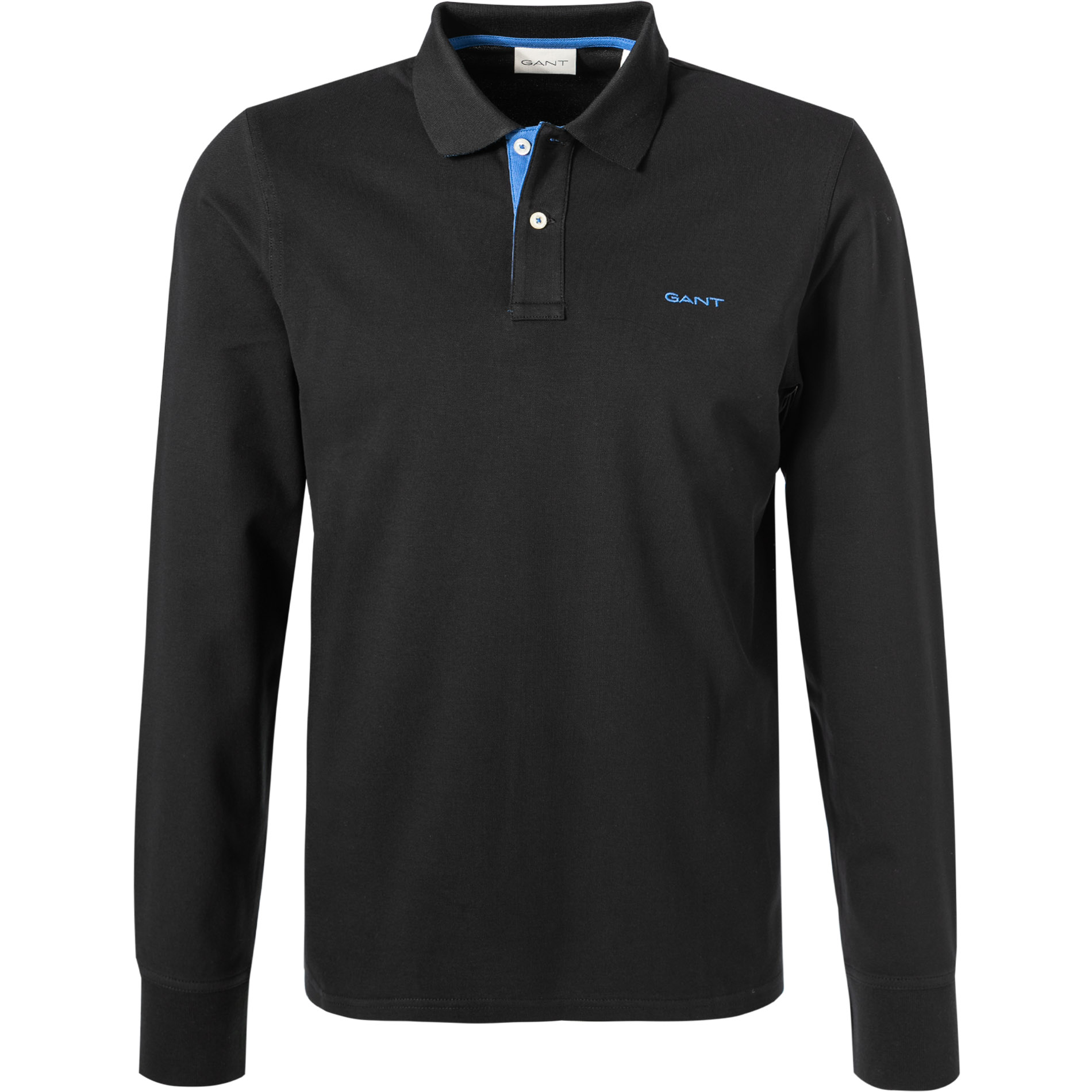 Gant Herren Polo-Shirt schwarz