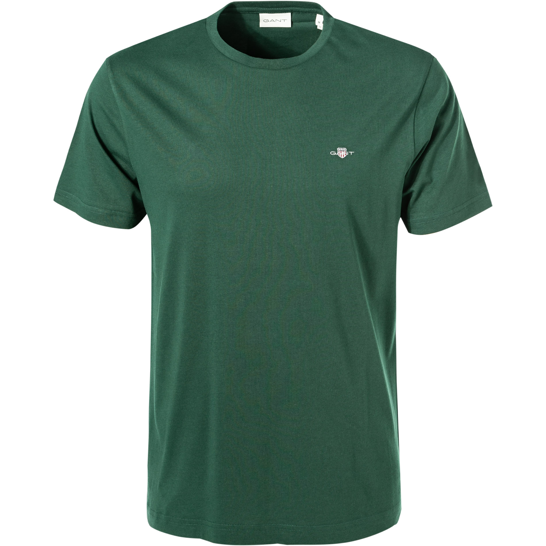 Gant Herren T-Shirt grün Baumwolle