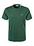 T-Shirt, Baumwolle, dunkelgrün - dunkelgrün