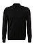 Pullover, Baumwolle-Kaschmir, schwarz - schwarz