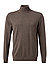 Rollkragenpullover, Baumwolle-Kaschmir, camel meliert - camel