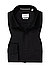 Hemd, Comfort Fit, Baumwolle, schwarz - schwarz
