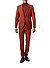Anzug, Slim Fit, Schurwoll-Strech, rost - rost