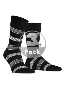 Stylingtipps Beschreibungsbild von Falke Socken Marina Stripe 3er Pack 12557/3000