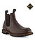Chelsea Boots, Leder GORE-TEX®, mahagoni - dunkelbraun