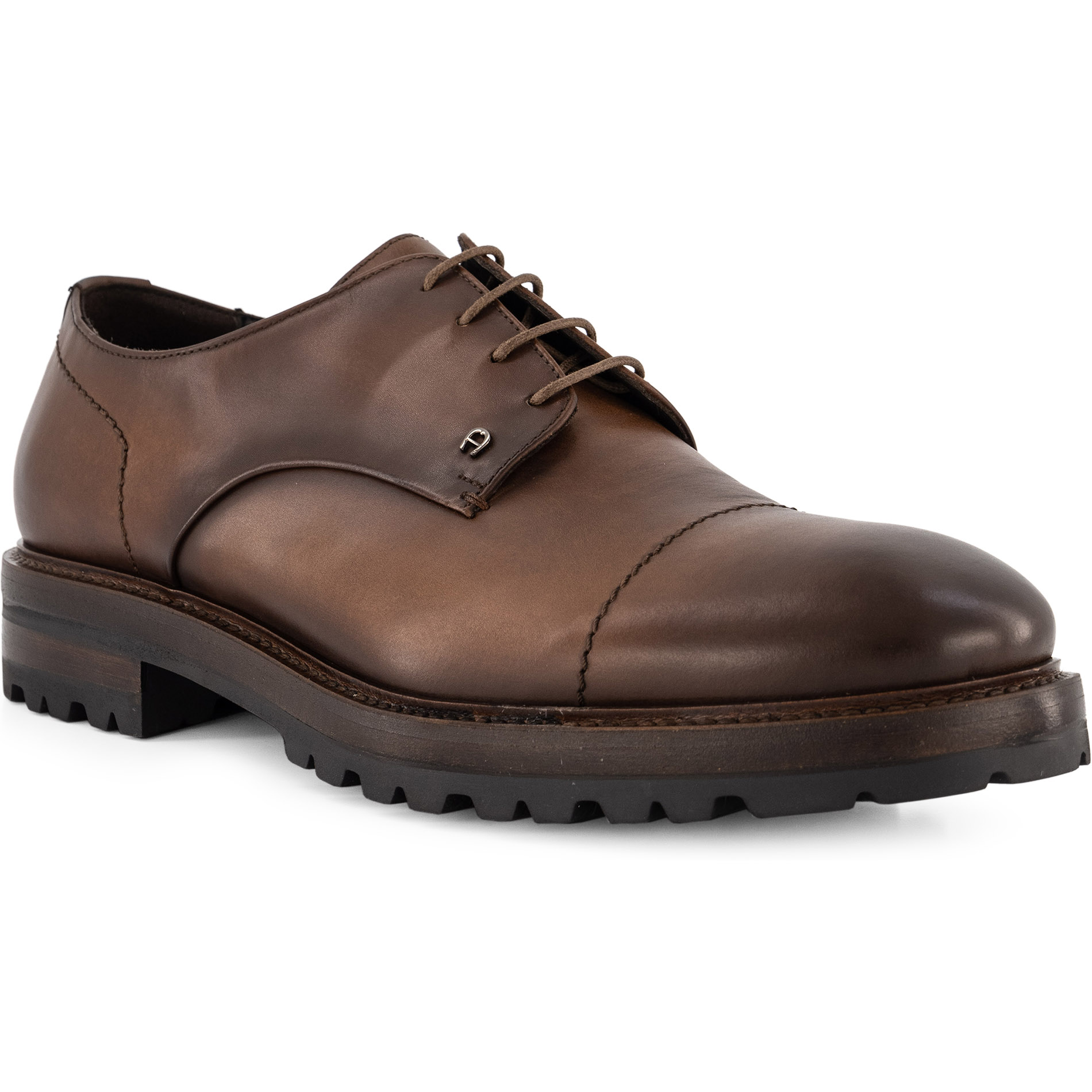 AIGNER Herren Derby braun Glattleder