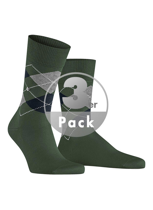 Burlington Socken Manchester 3er Pack 21088/7982 Image 0