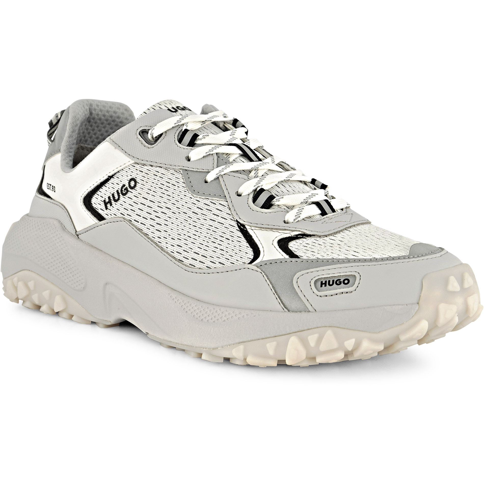 HUGO Herren Sneaker grau Textil