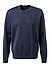 Pullover, Merinowolle, dunkelblau - dunkelblau