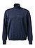 Rollkragenpullover, Merinowolle, jeansblau - jeansblau