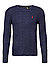 Pullover, Wolle-Kaschmir, dunkelblau - dunkelblau